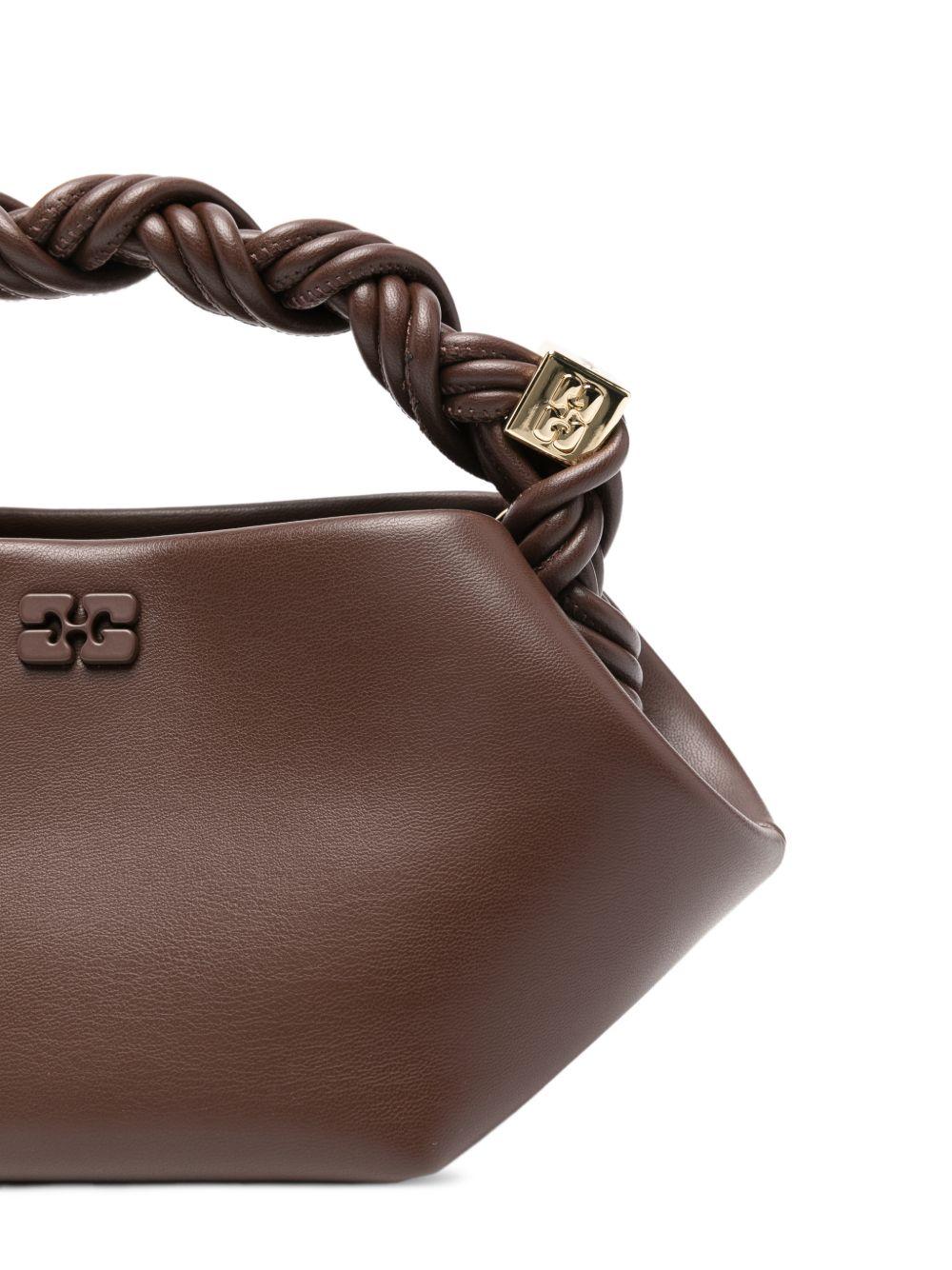 Brown Mini Bou Bag A7280 890 CHOCOLATE FONDANT GANNI 
