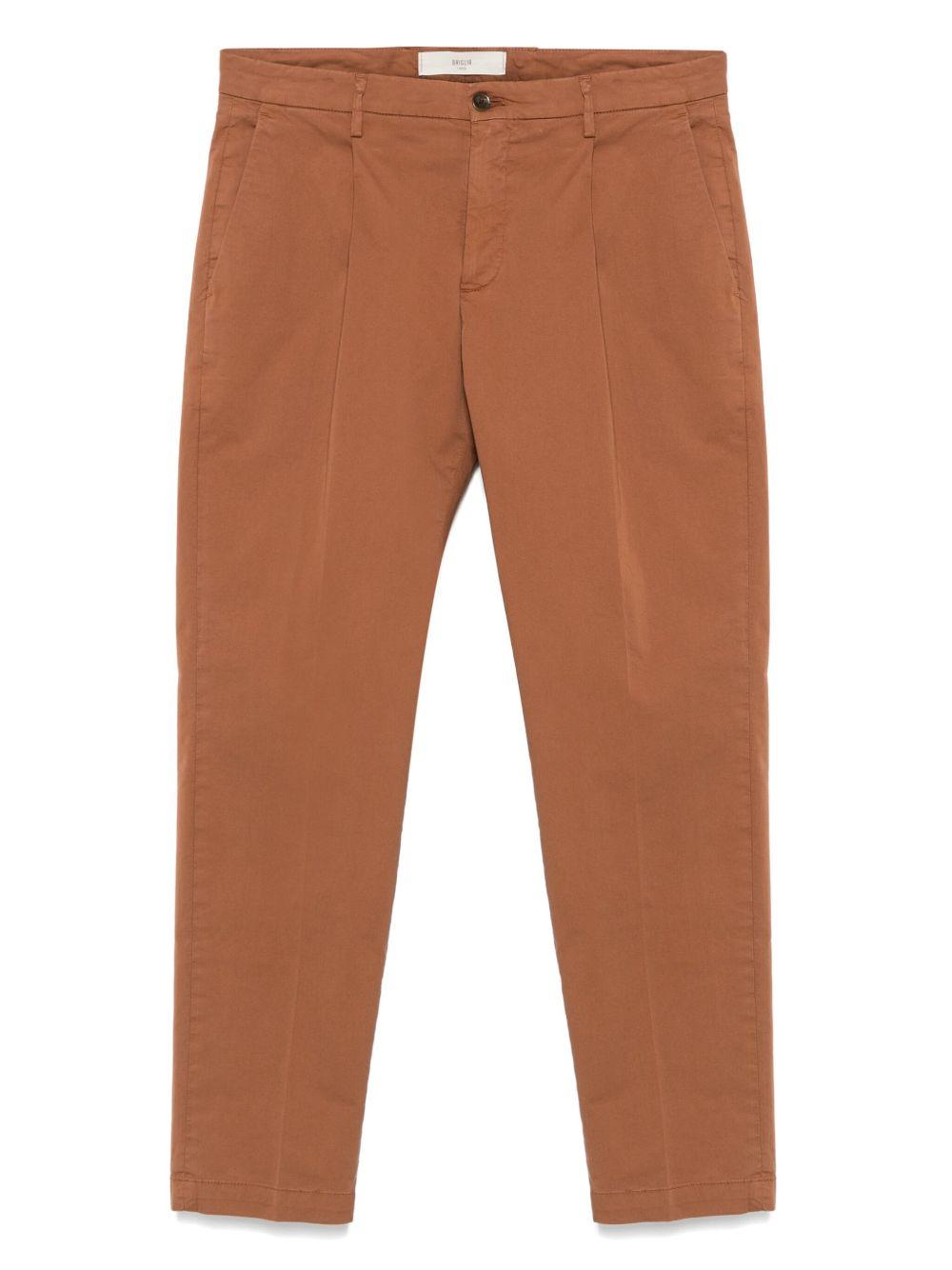 Tiberio trousers TIBERIO325127 00078 MARRONE BRIGLIA 1949 