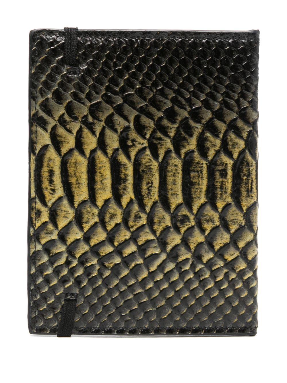 Portafogli N°65 Pitone Stampato Giallo SS25N65 PITONE STAMPATO GIALLO SAPIO 