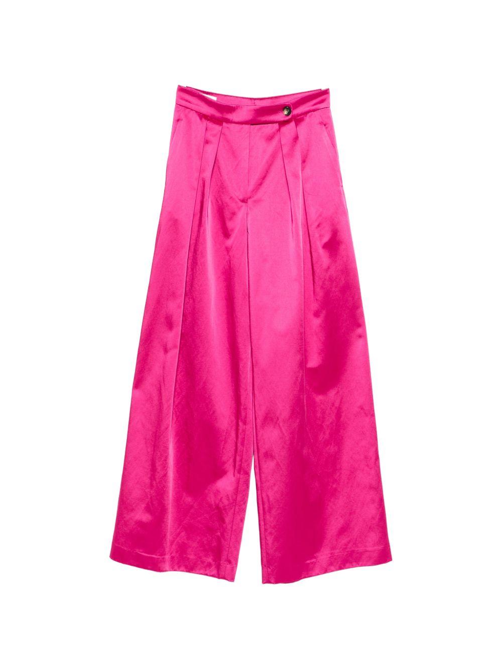 Wide pleated pants PAMPLONA3304 30 FUCHSIA DRIES VAN NOTEN 