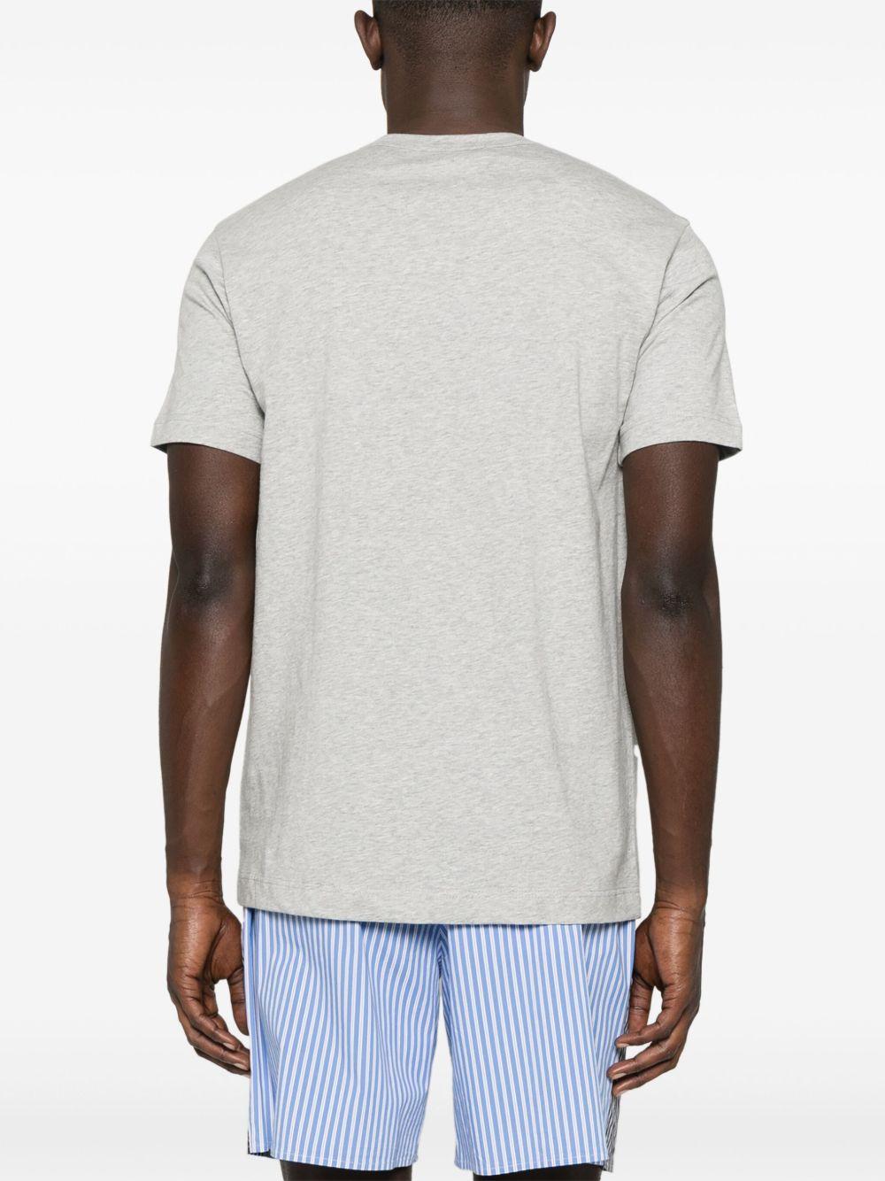 Men's Logo T-Shirt FOT026S25 1 TOP GREY COMME DES GARCONS SHIRT 