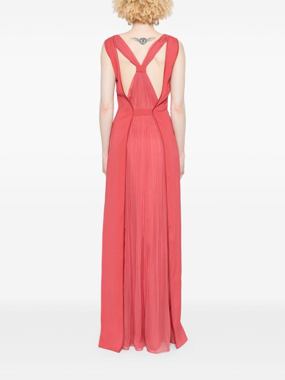 Abito corallo A04231618 0199 VIOLA ALBERTA FERRETTI 