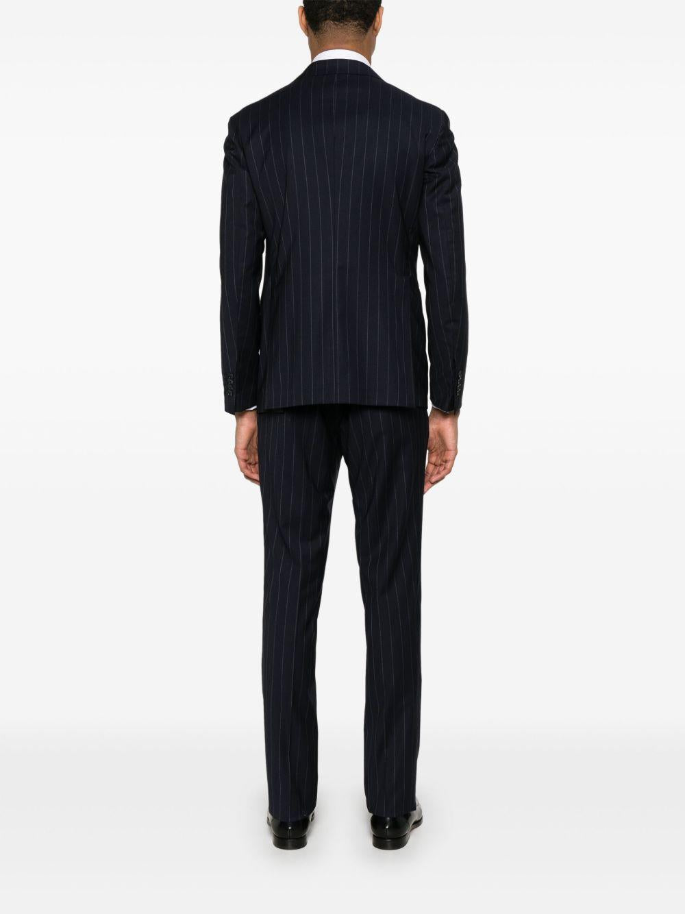 Abito doppiopetto gessato 2SVS20B11PE060094R25E083 B3029 TAGLIATORE 