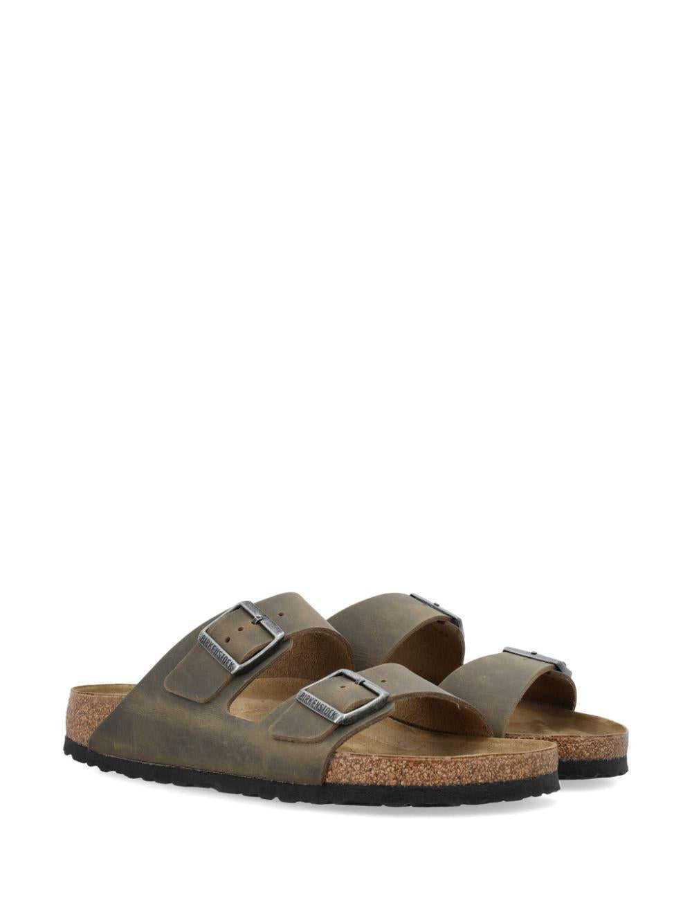 Arizona Pelle oliata - Faded Khaki 1027039 KHAKI BIRKENSTOCK 