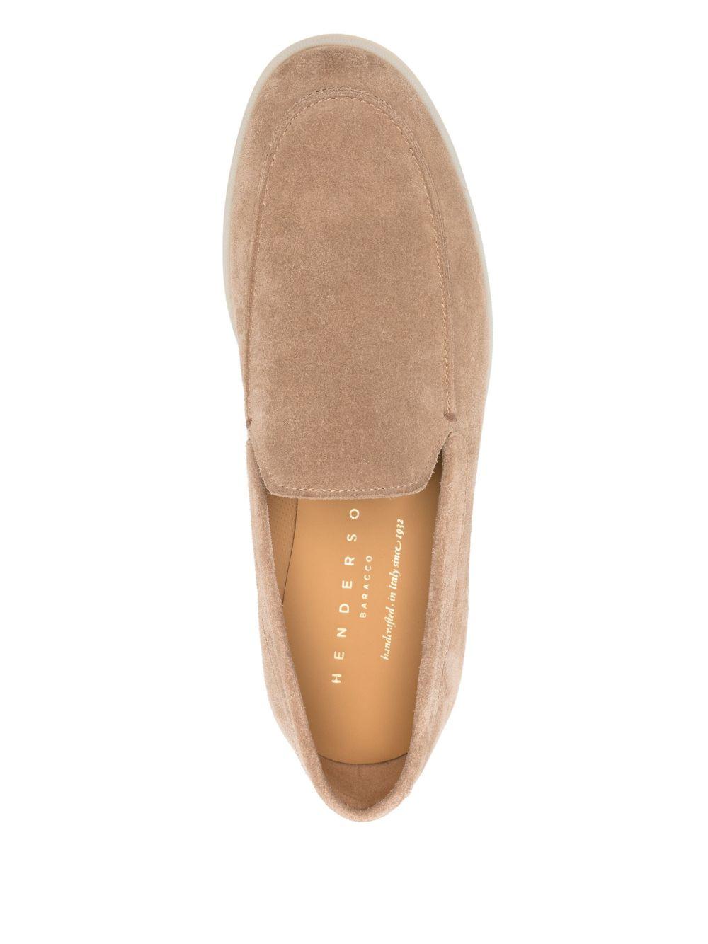 FERÈE - Mocassino in pelle di vitello scamosciata PANAREA62 DESERT HENDERSON 