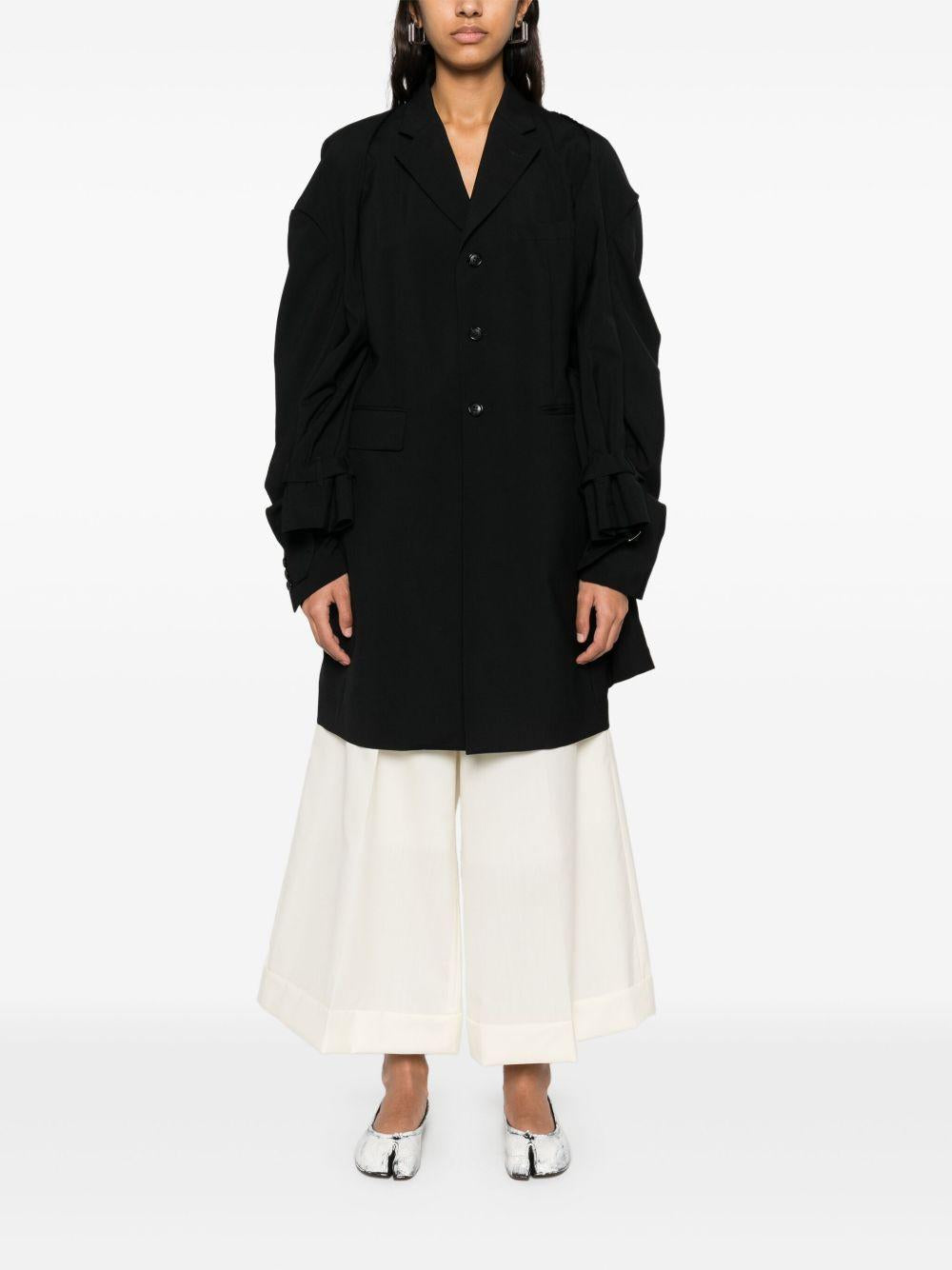 Detachable-sleeves Coat GOJ041S25 1 BLACK COMME DES GARCONS 
