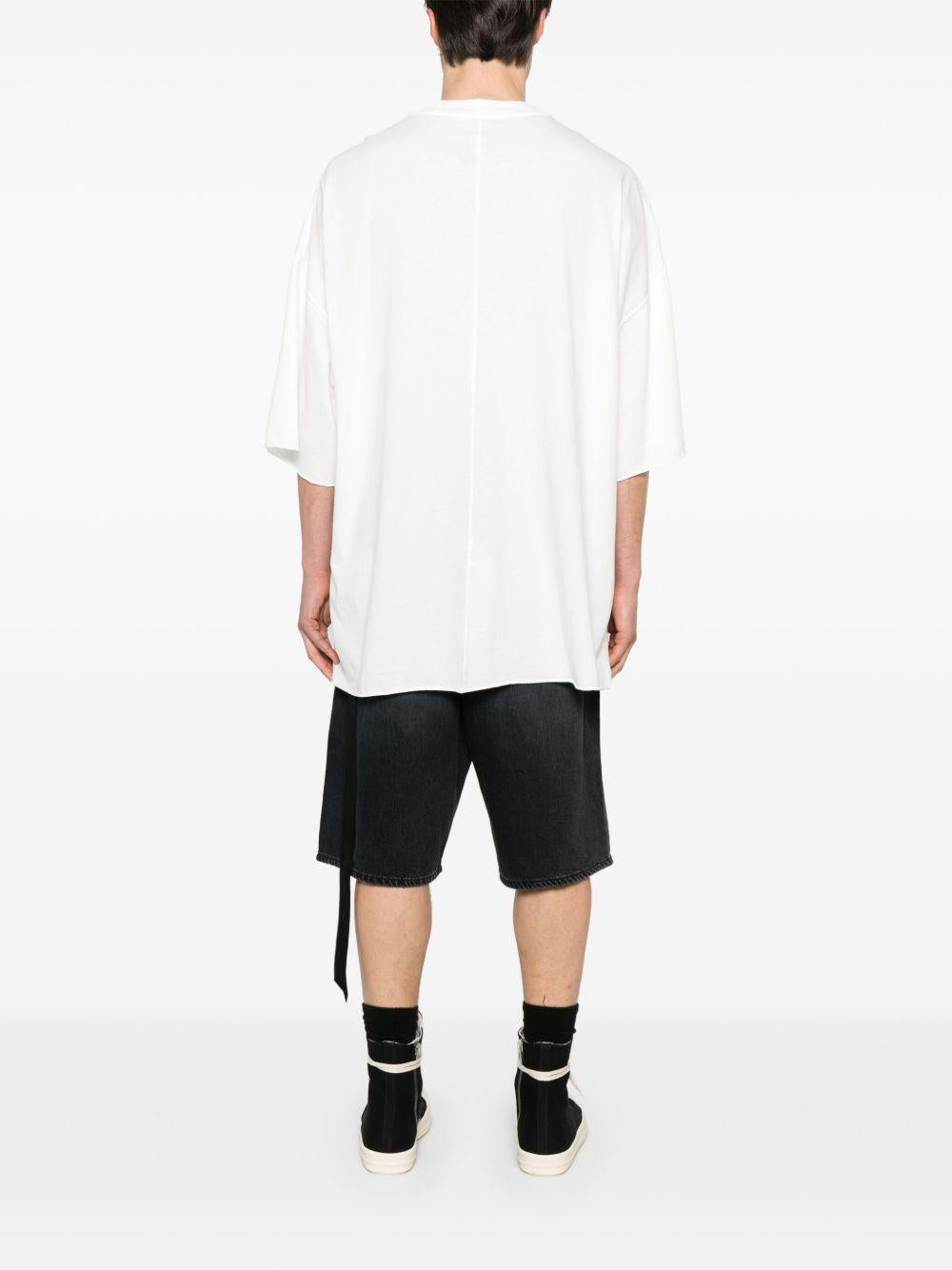 Tommy T T-shirt DU01E3259RN 11 MILK RICK OWENS DRKSHDW 
