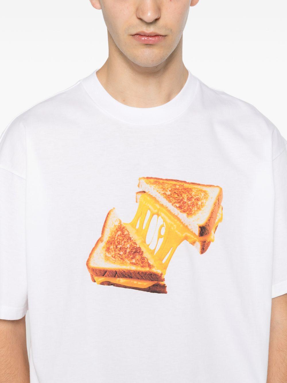 Maglietta Cheese Toast I036882 02XX WHITE CARHARTT WIP 