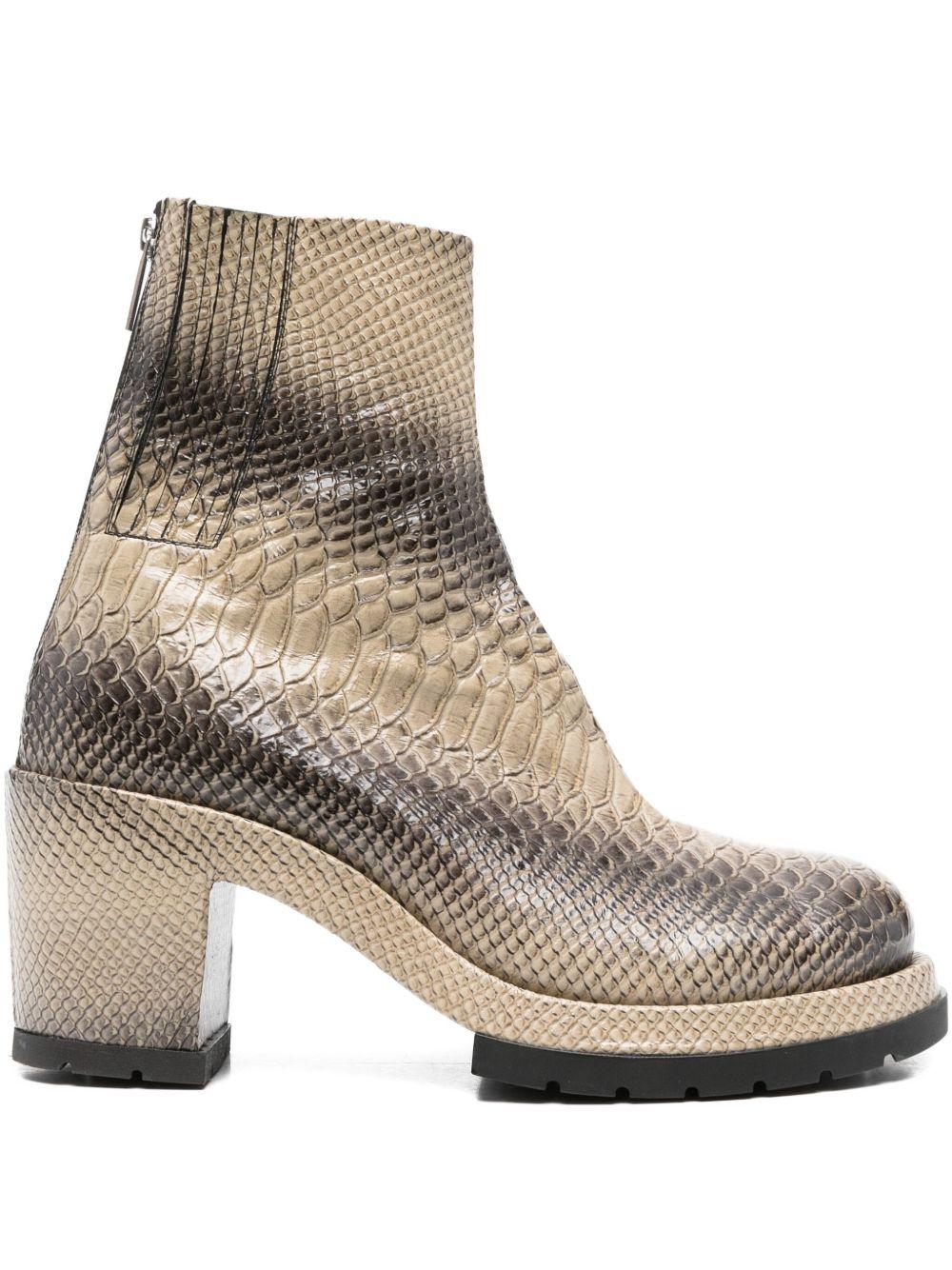 Stivali N°17A Pitone Naturale FW25N17A PITONE NATURALE SAPIO 