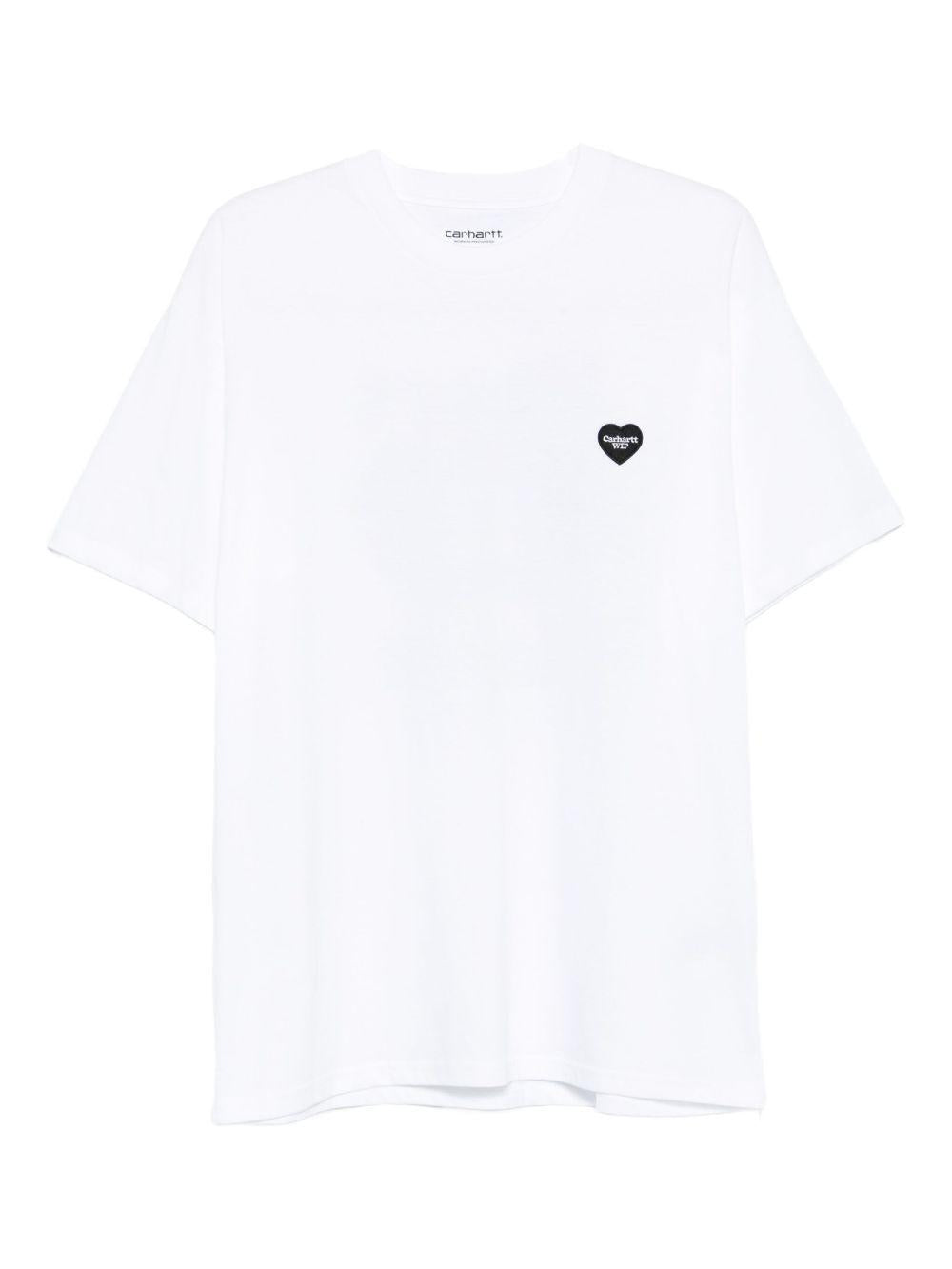 S/S Heart II Hartt T-Shirt I035203 02XX WHITE CARHARTT WIP 