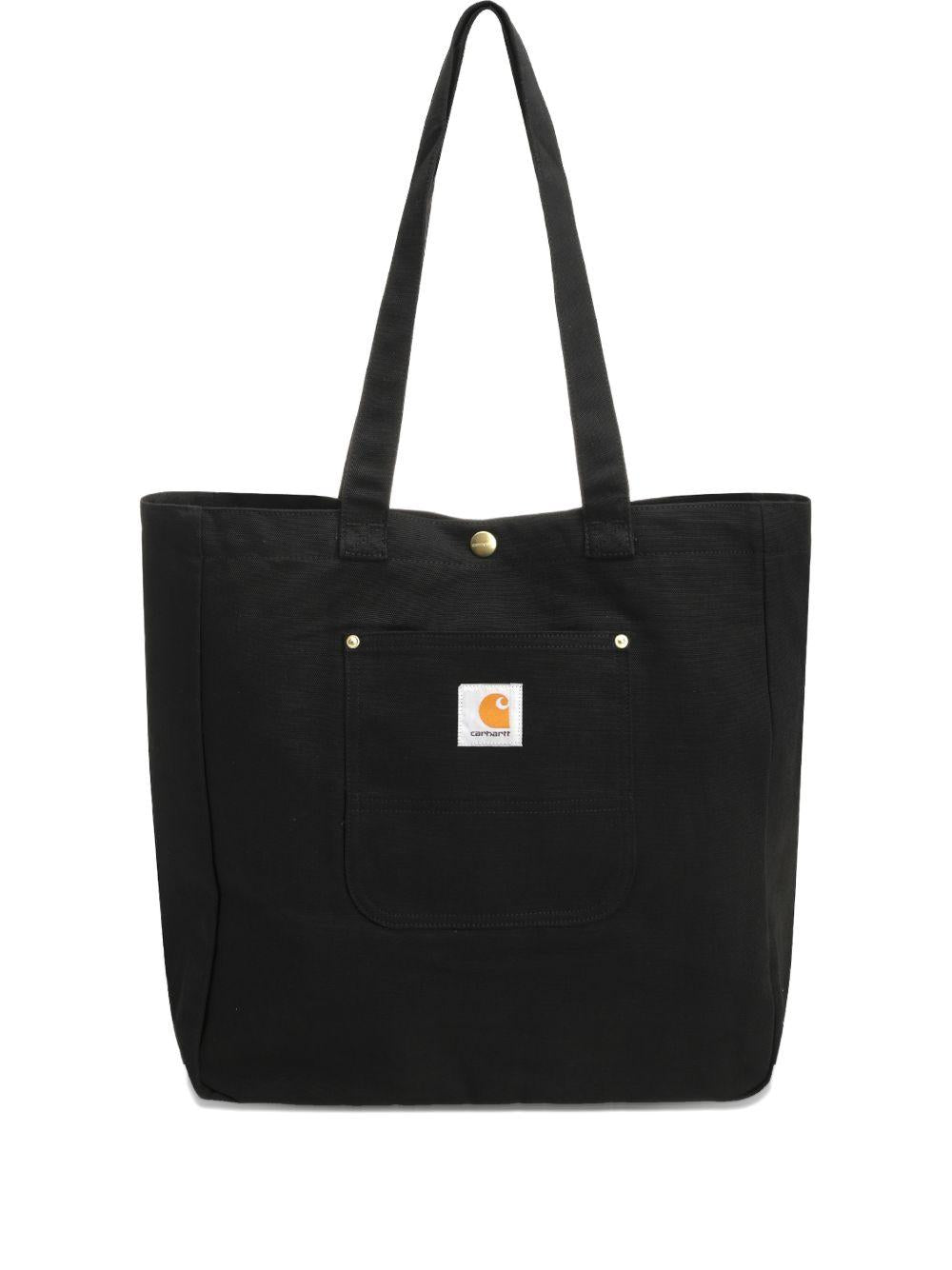 Bay Tote 'Dearborn' Canvas I036333 8901 BLACK CARHARTT WIP 