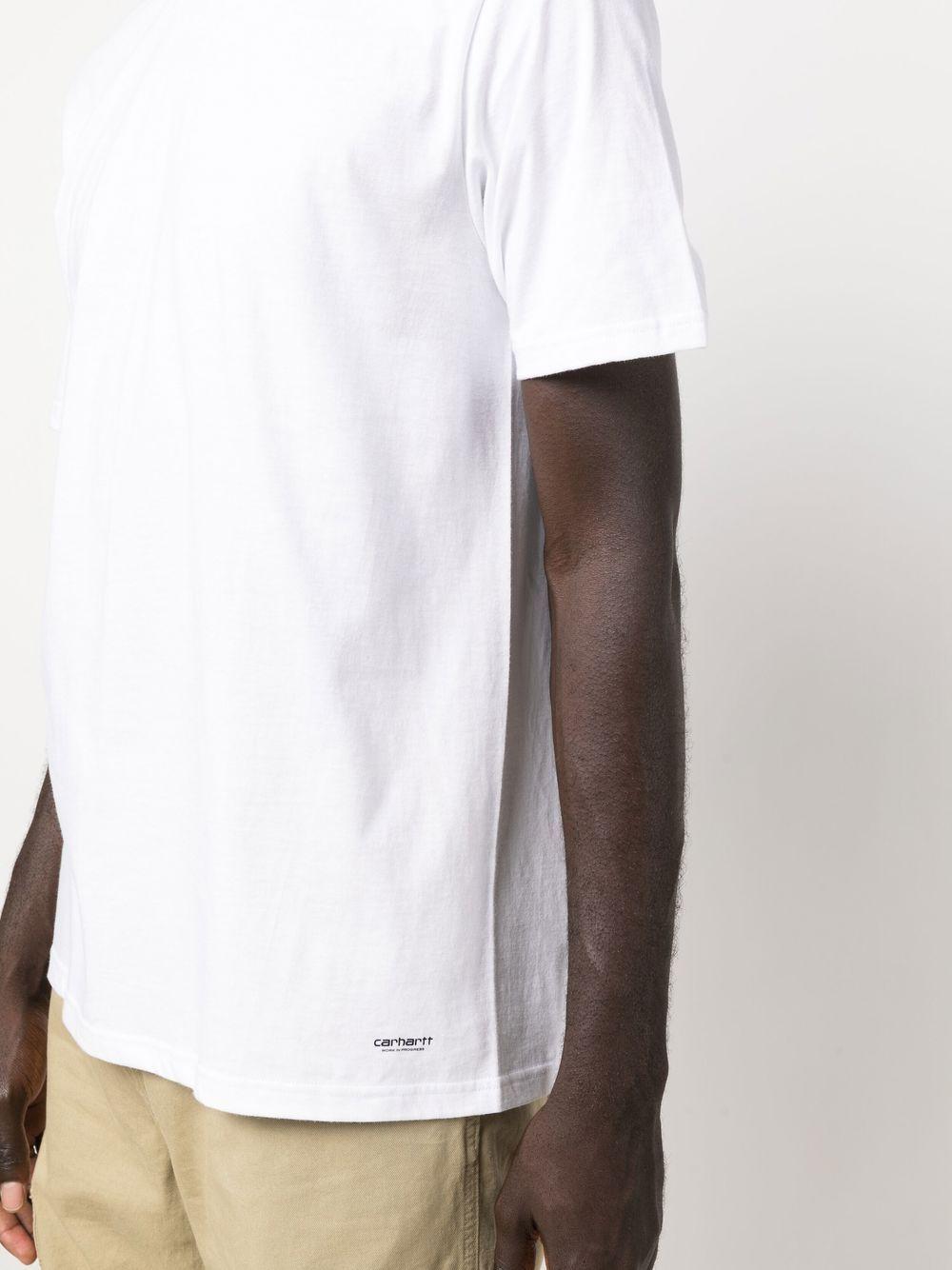 Standard Crew Neck T-Shirt I029370 931XX WHITE CARHARTT WIP 