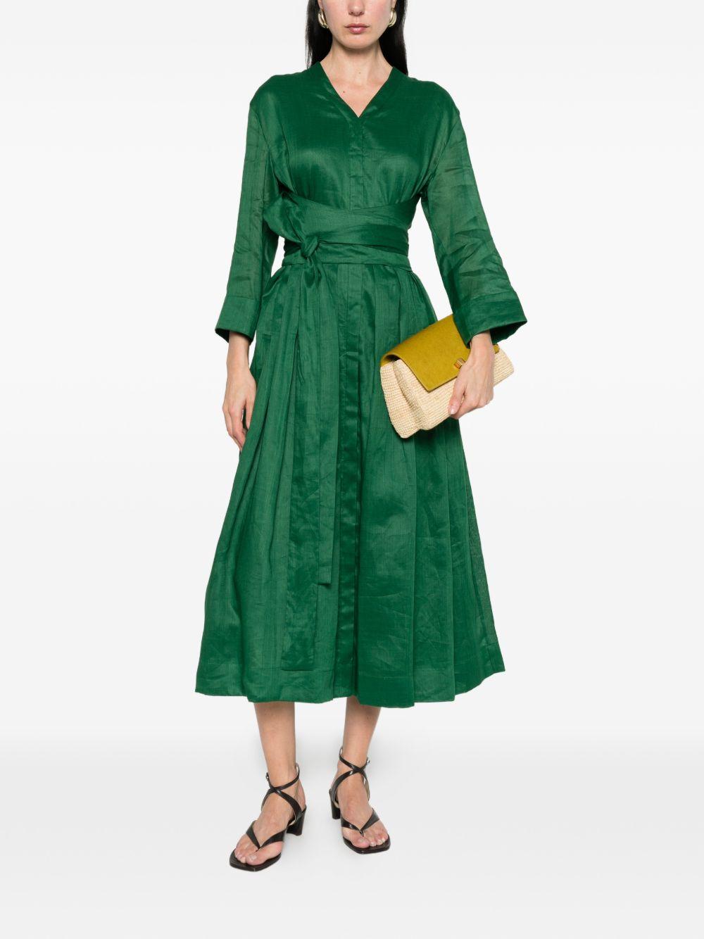Abito In Tela Ramie SMMCAMILLA 055 LINFA S MAX MARA 