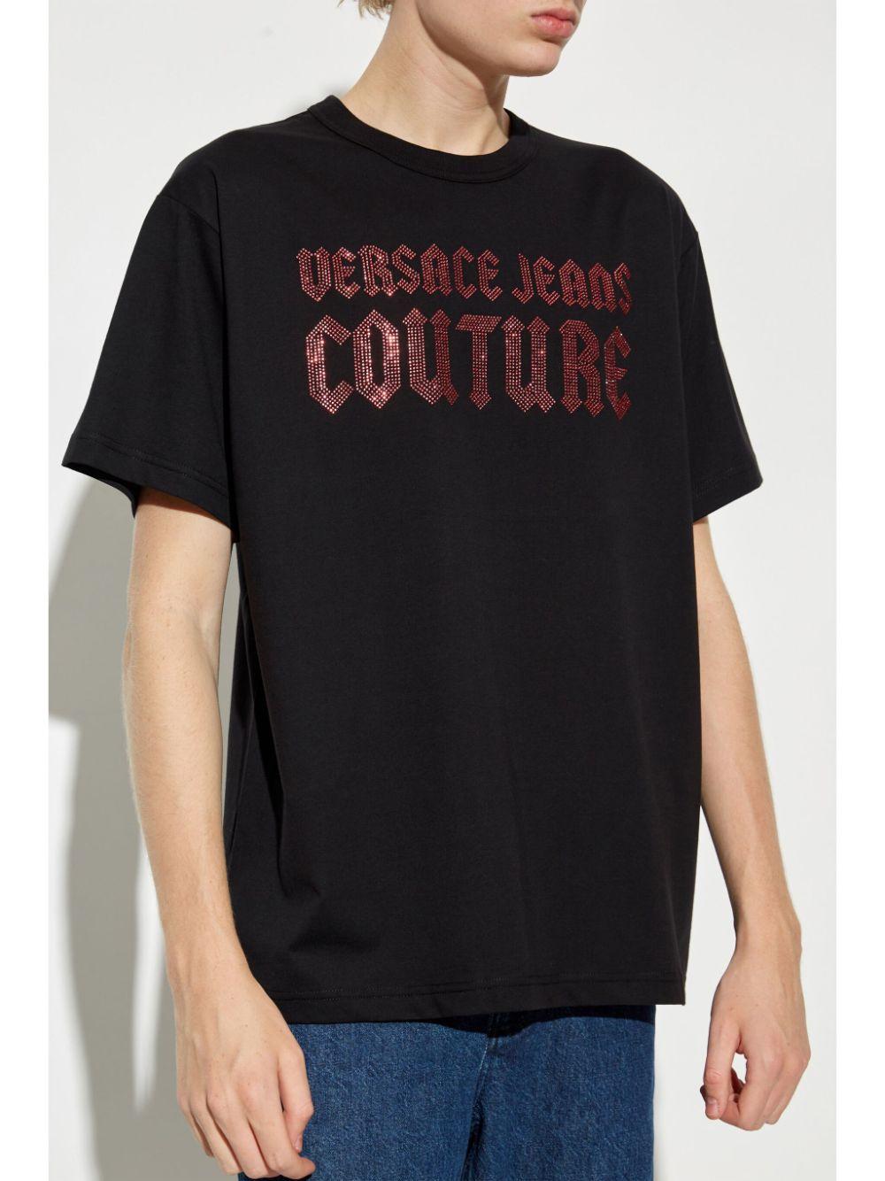  77GAHL00CJ01L 899 BLACK VERSACE JEANS COUTURE 