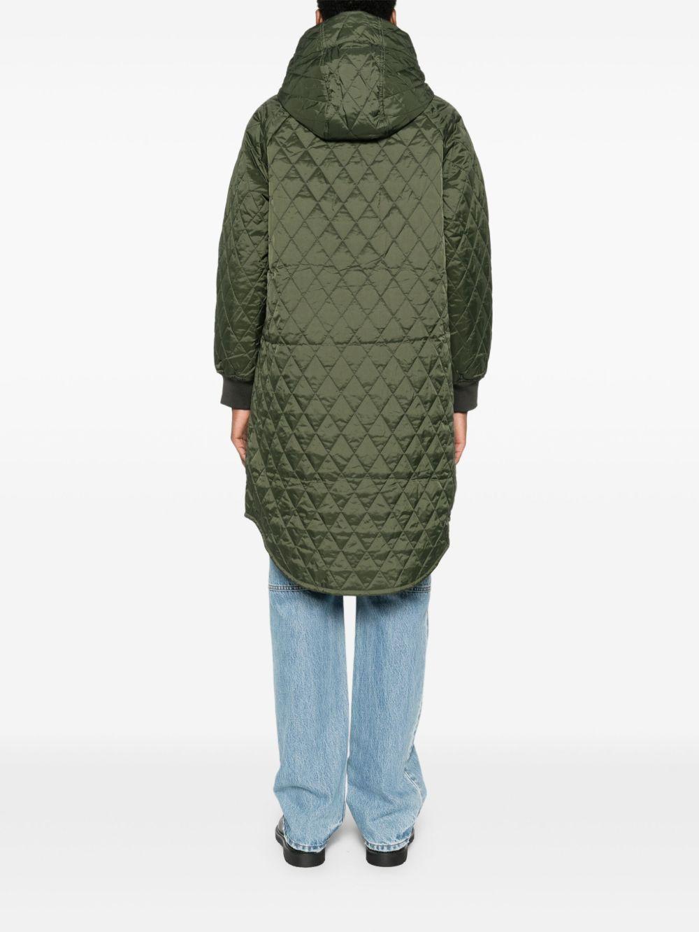 Giacca Trapuntata Hilary LQU1838LQU OL74 OLIVE ANCIENT TARTAN BARBOUR 