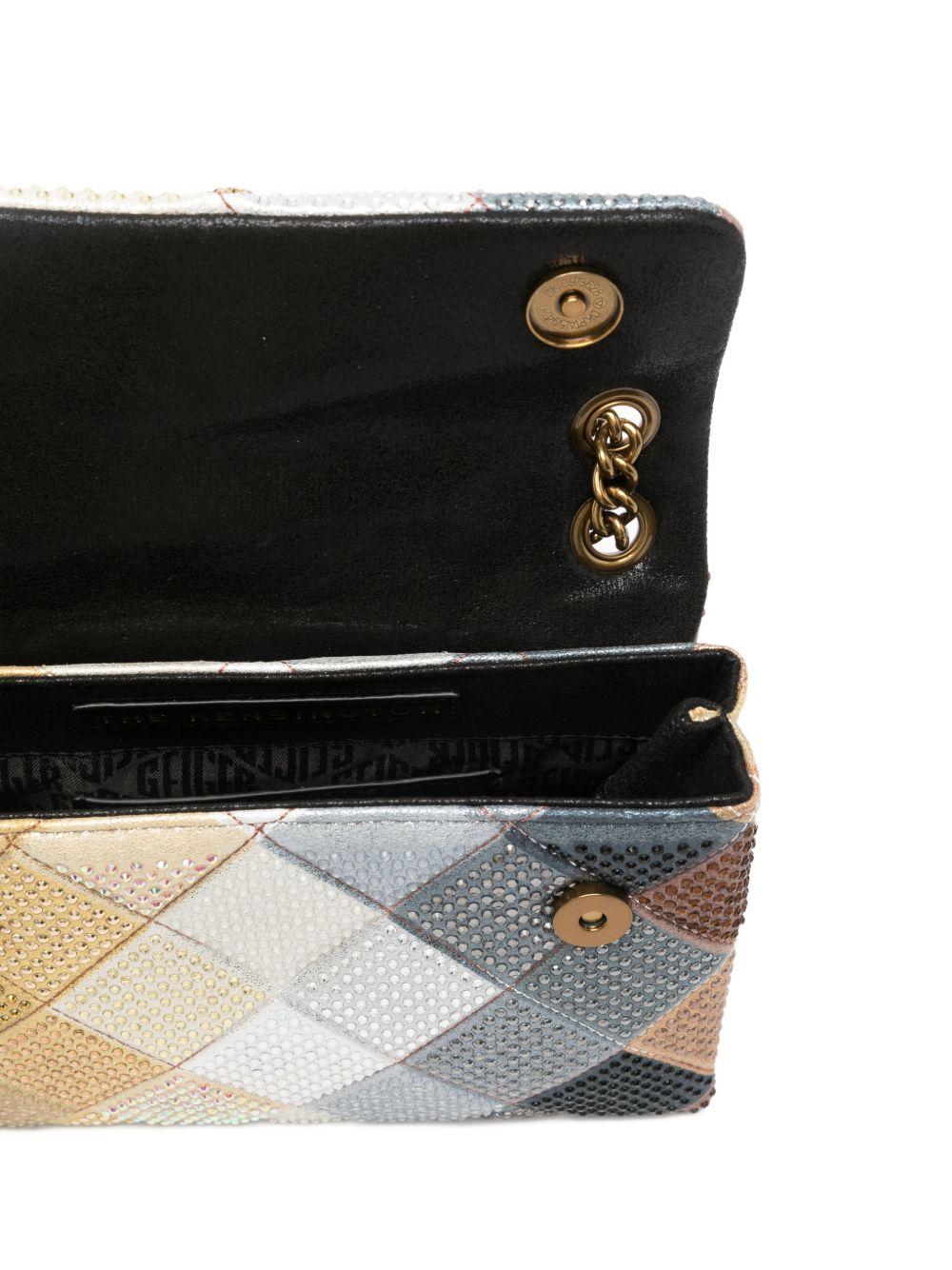 KURT GEIGER - Borsa a tracolla Fabric MD Kensington 5375465609 MULTICOLOUR KURT GEIGER LONDON 