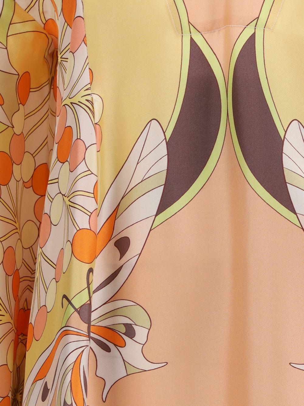 Twin Flame Dress DRE1022SIL029FLO08 PI02 FLORETTE LA DOUBLEJ 