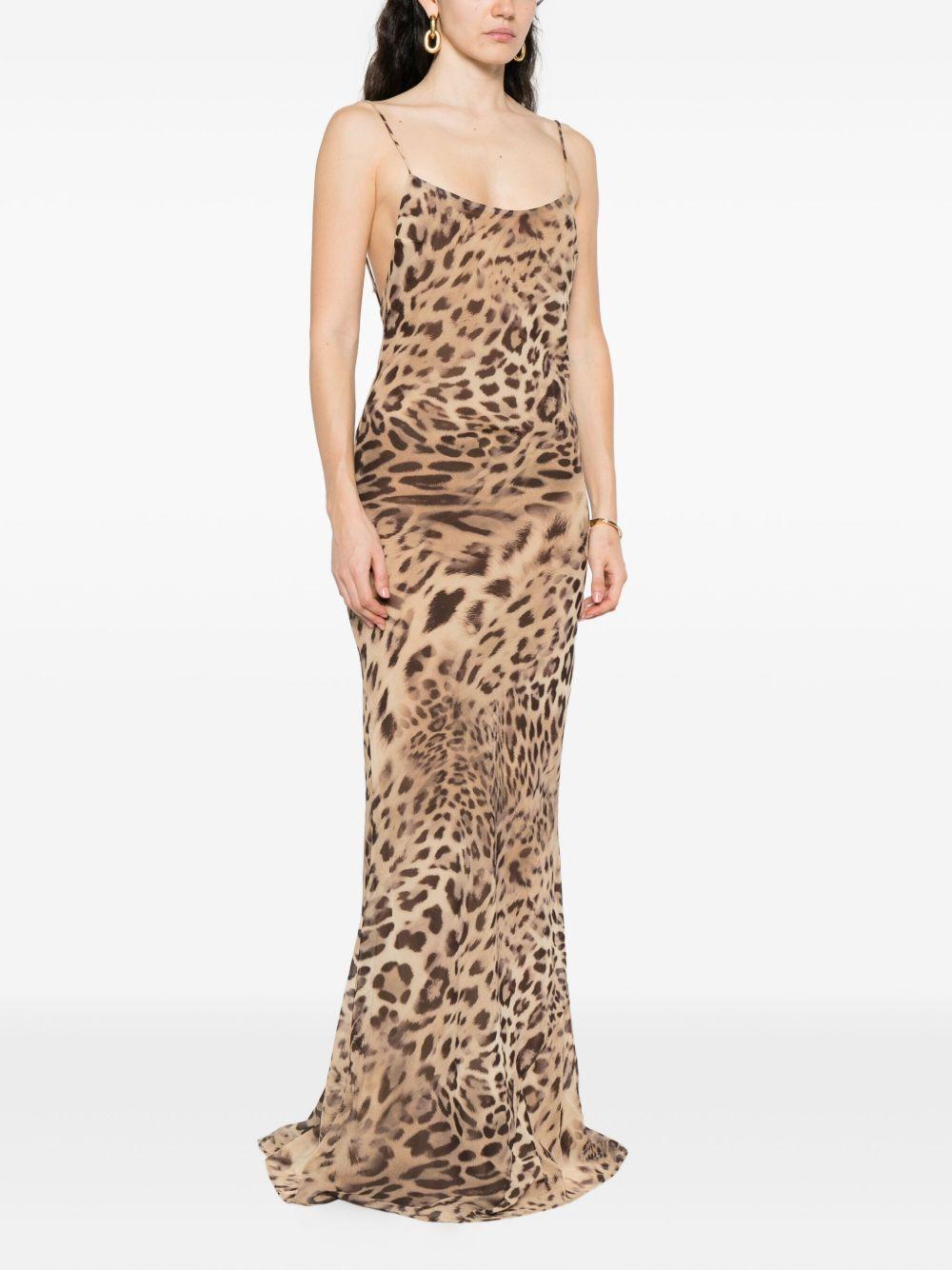 Ninfea Maxi Dress T180131ATNP255 830 ANIMALIER THE ANDAMANE 