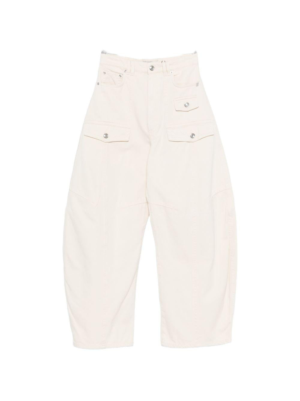 Jeans In Bull Puro Cotone SPXFASHION 001 ECRU SPORTMAX 