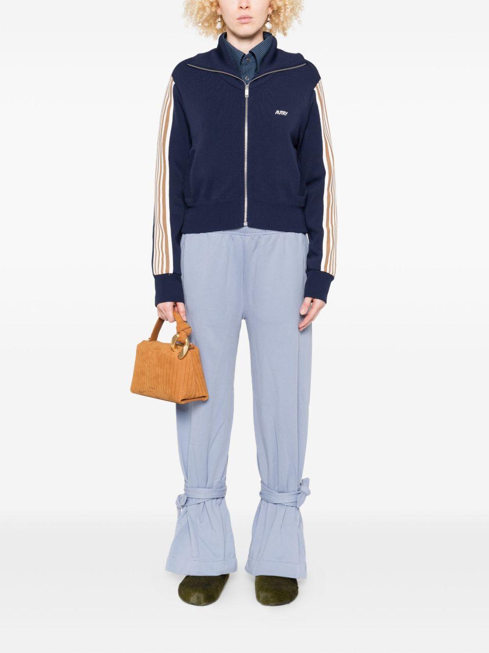 Felpa con zip - JAPWB7KB BLUE AUTRY 
