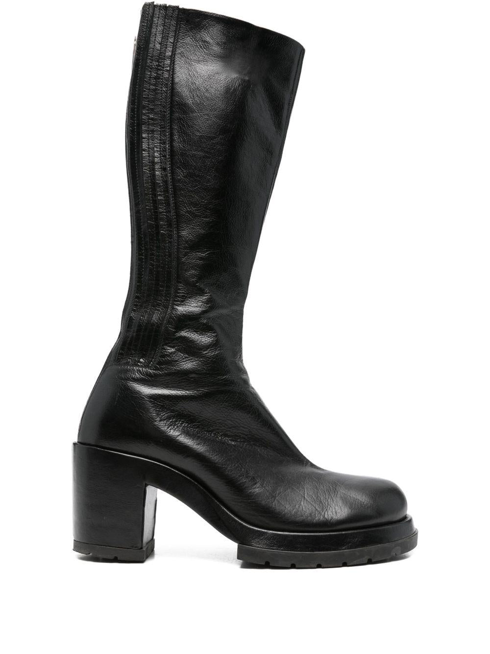 Stivali N°60A Vitellino Lucido FW25N60A VITELLINO LUCIDO NERO SAPIO 