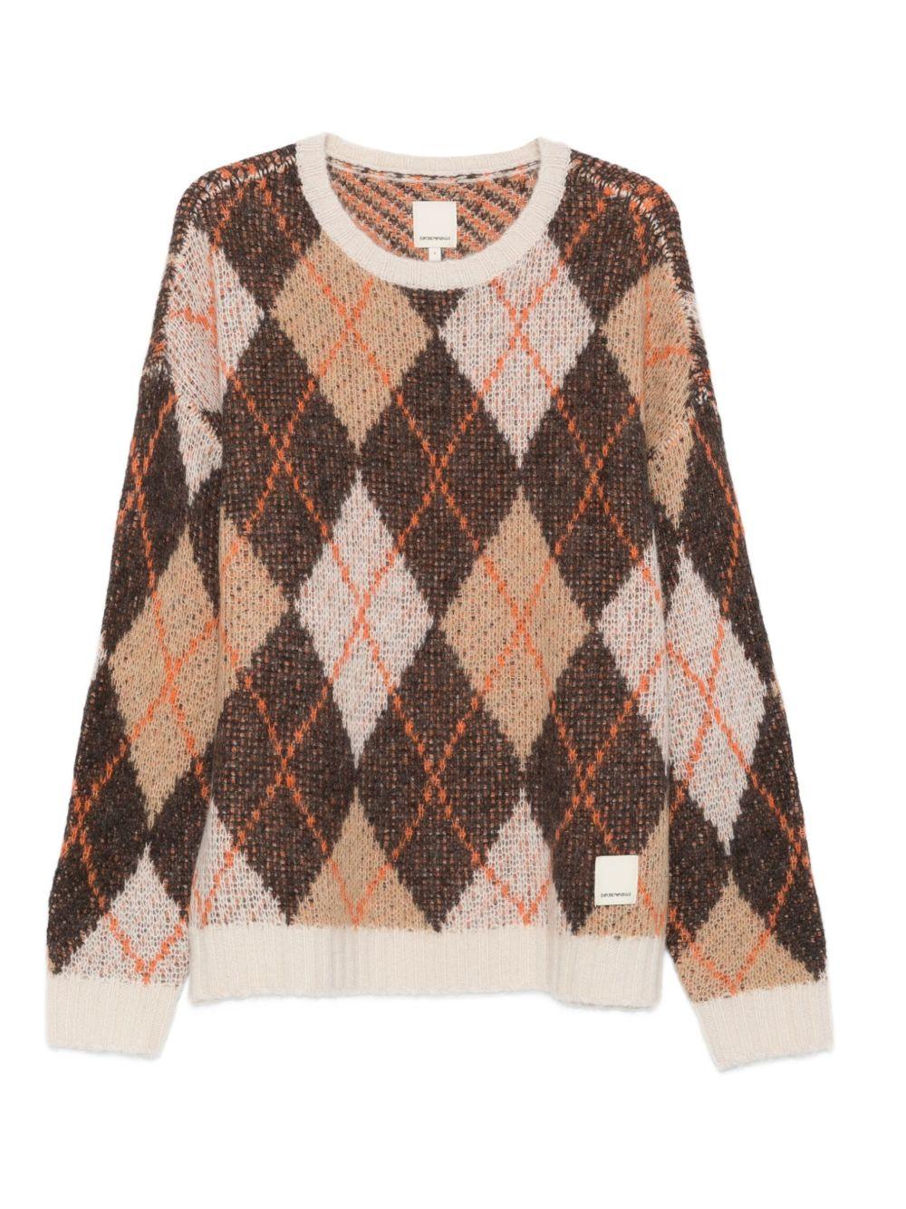  EM002500AF19842 F6001 BROWN EMPORIO ARMANI SUSTAINABLE 