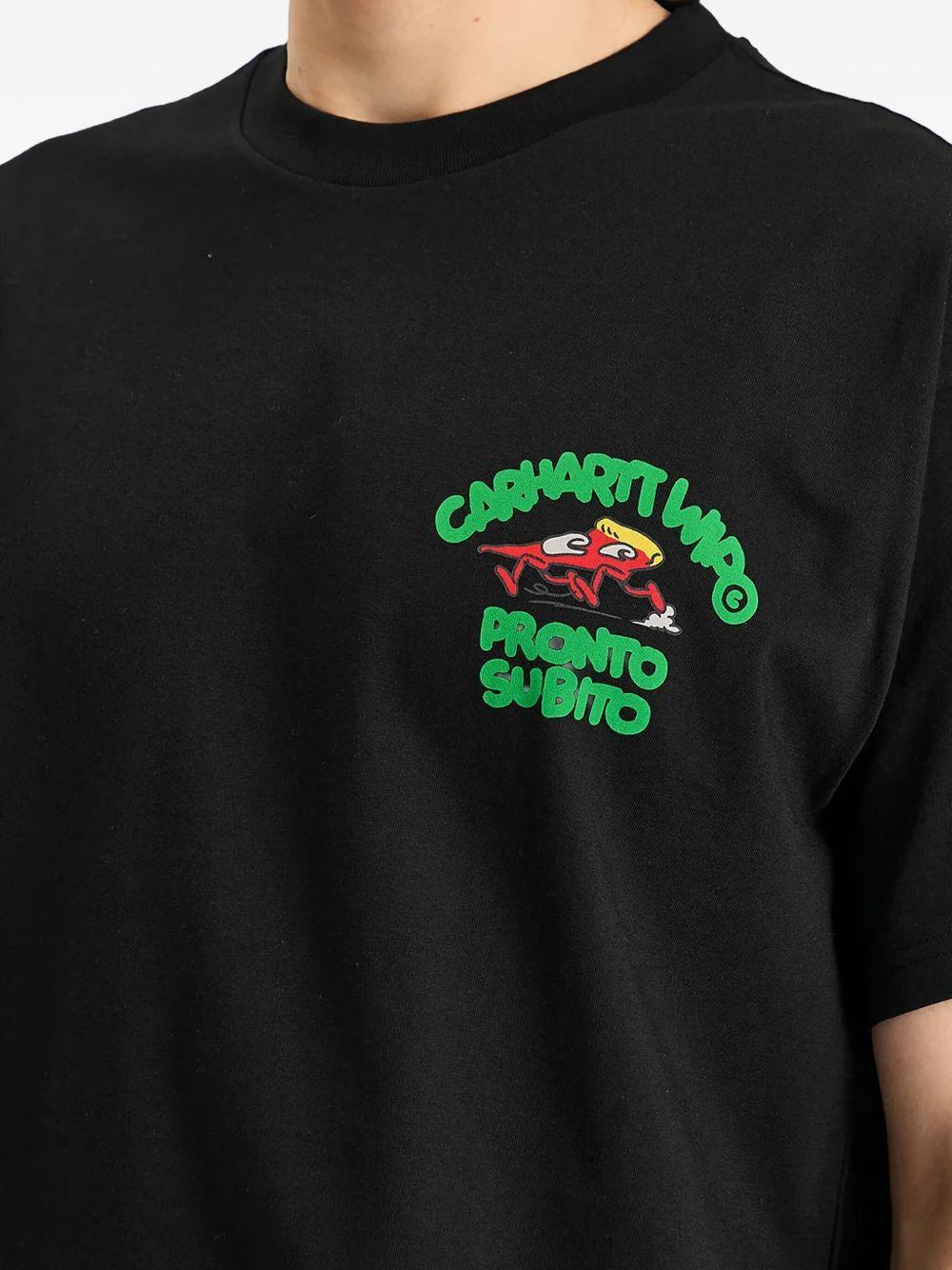S/S Pronto T-Shirt I035195 89XX BLACK CARHARTT WIP 