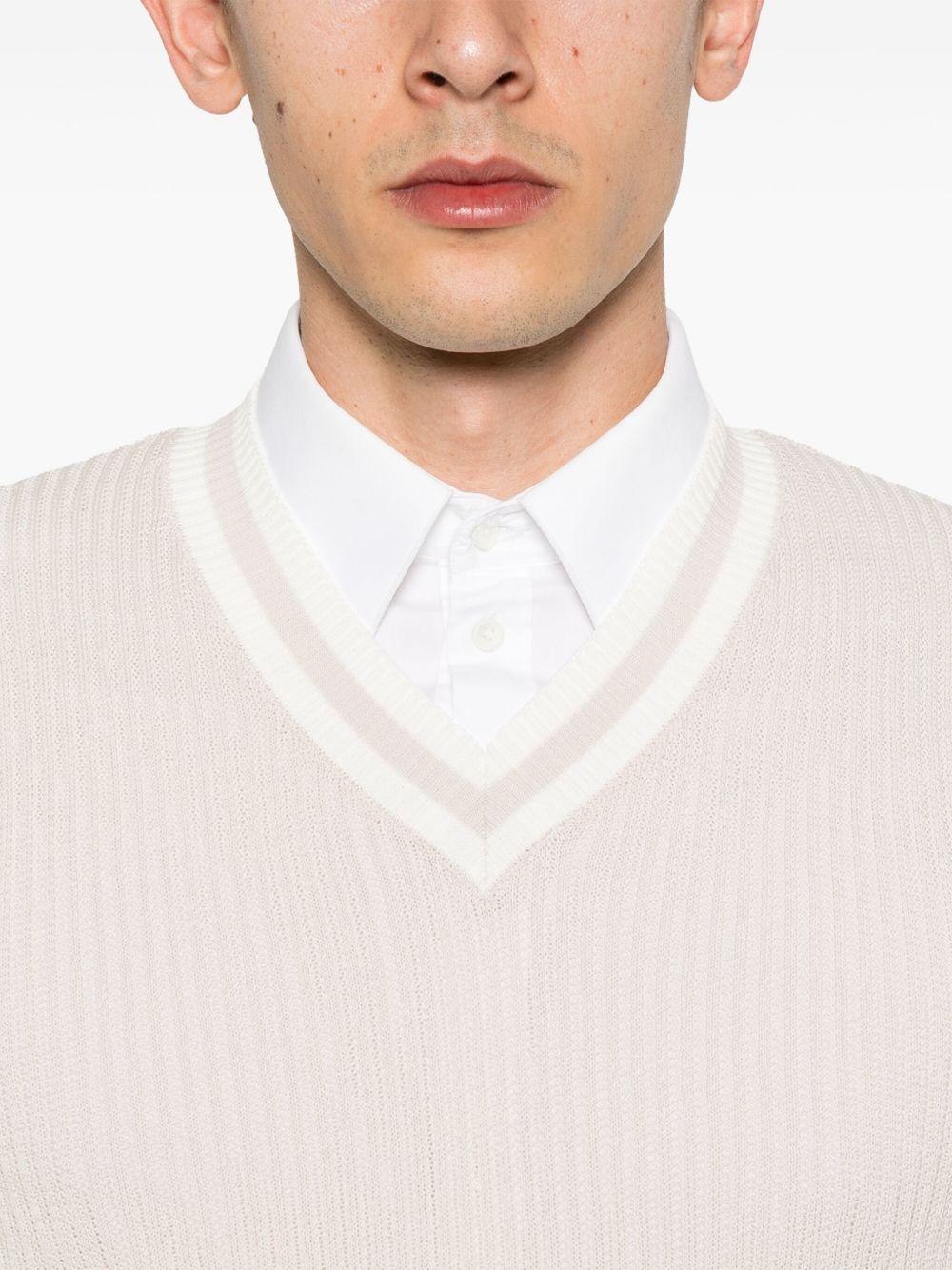 Maglione a coste K76MAGK51MAG0K024 0201 NATURAL ELEVENTY 