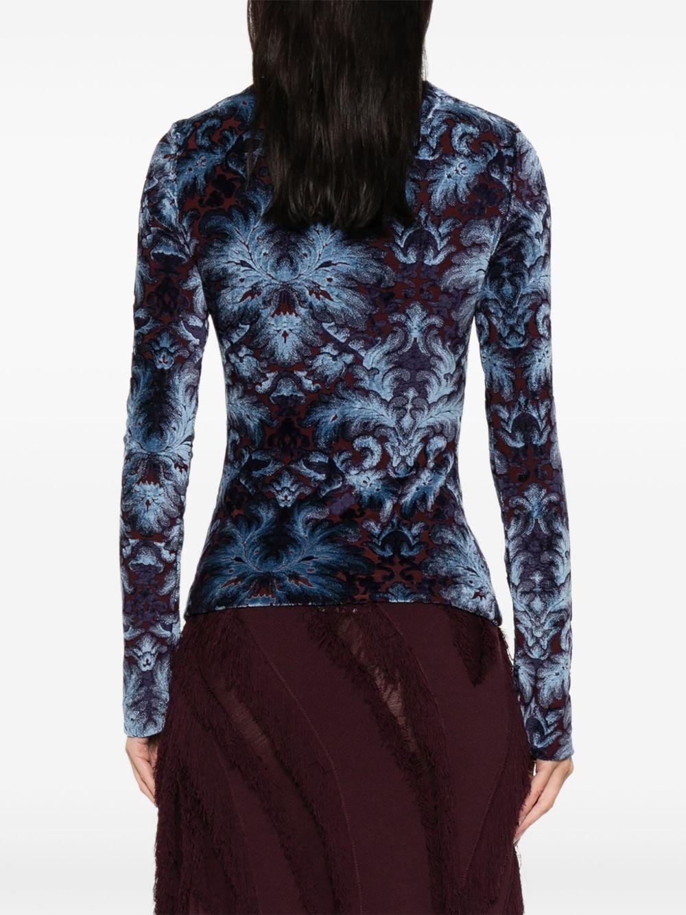 Top in Ciniglia Jacquard WRJB002699JJD10 S9883 ETRO 