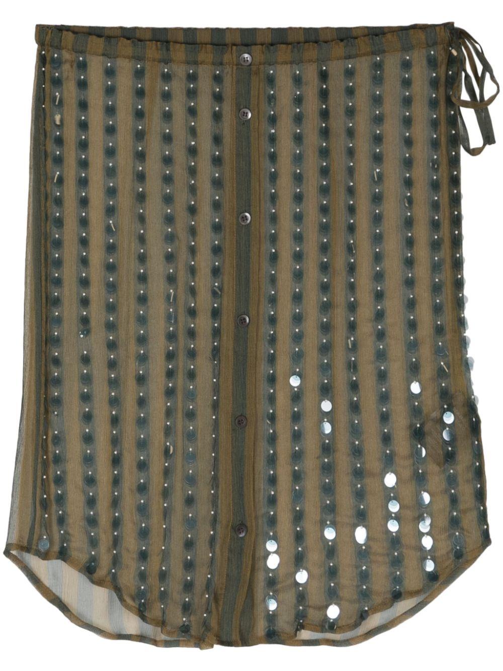  SHIRTYEMB8105 606 KHAKI DRIES VAN NOTEN 