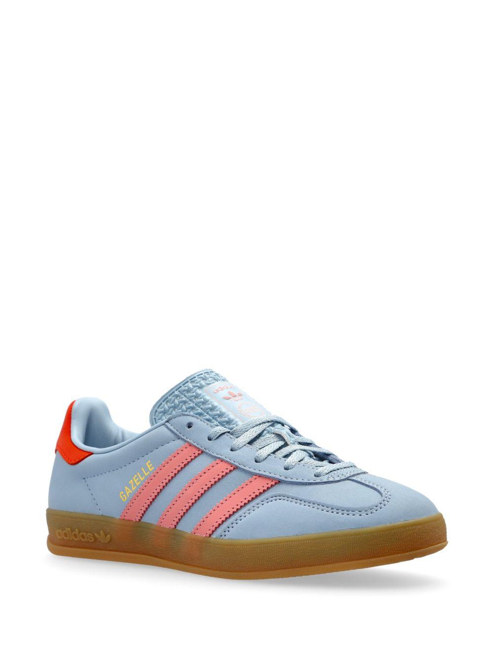 Gazzelle Indoor Sneakers JI2720 BLUE ORANGE ADIDAS ORIGINALS 