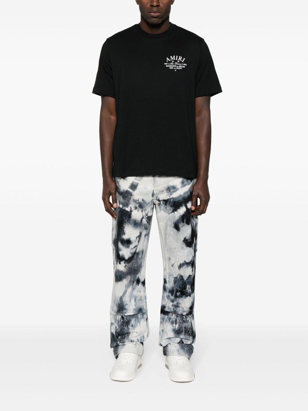 T-shirt girocollo AMJYTE1071 BLACK AMIRI 
