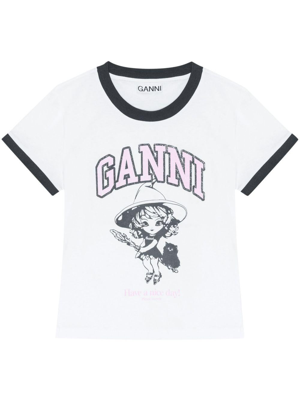  T4156 151 BRIGHT WHITE GANNI 