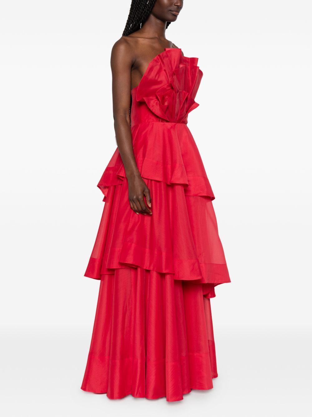 Selestia Gown 26RE5014 SCARLET RED AJE 
