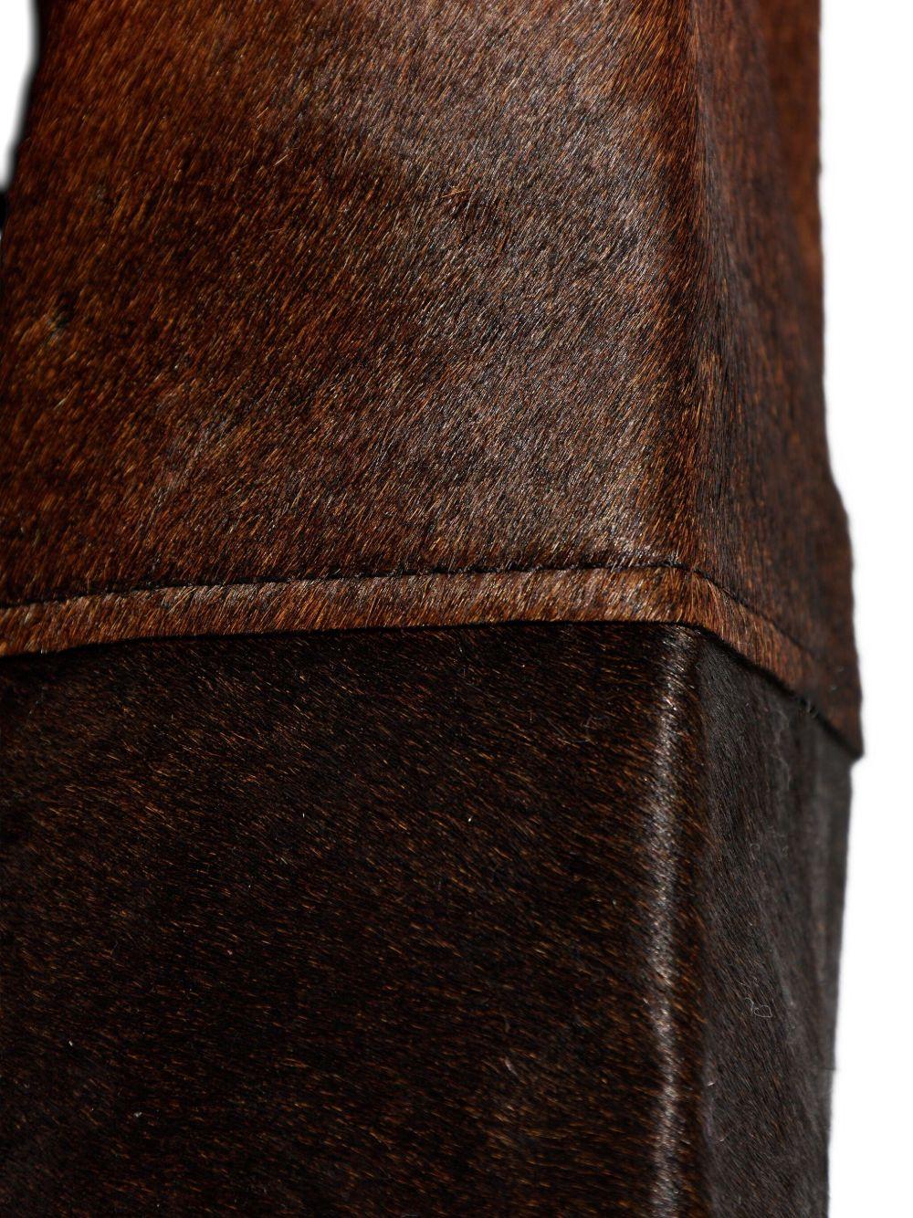 Salylo Leather Jacket F24300022 DARK BROWN SAMSOE SAMSOE 