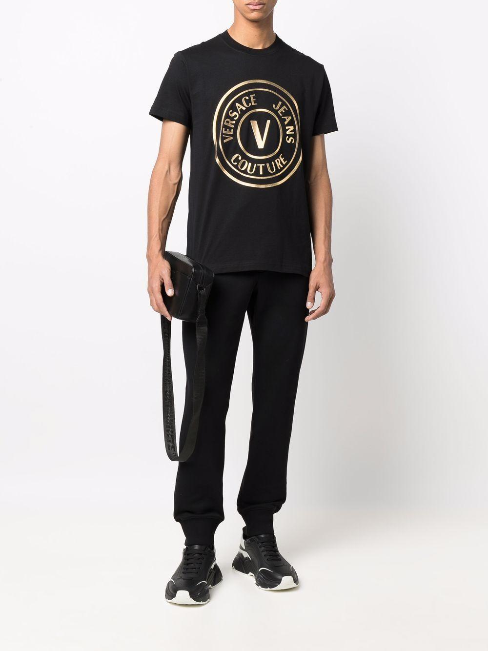  72GAHT03CJ00T G89 BLACK GOLD VERSACE JEANS COUTURE 