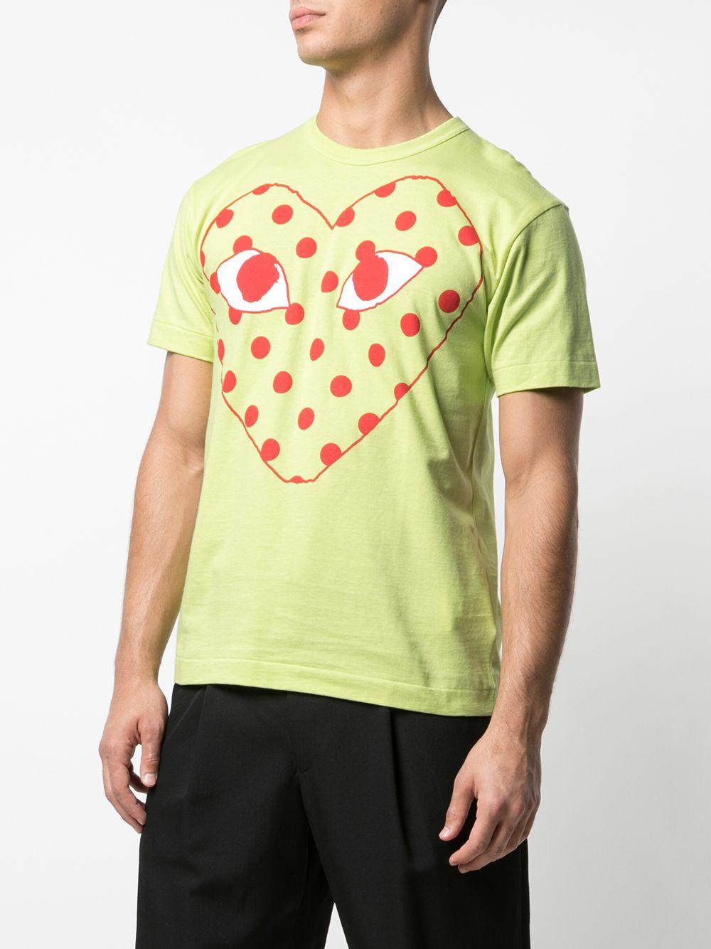  P1T276 2 GREEN COMME DES GARCONS PLAY 