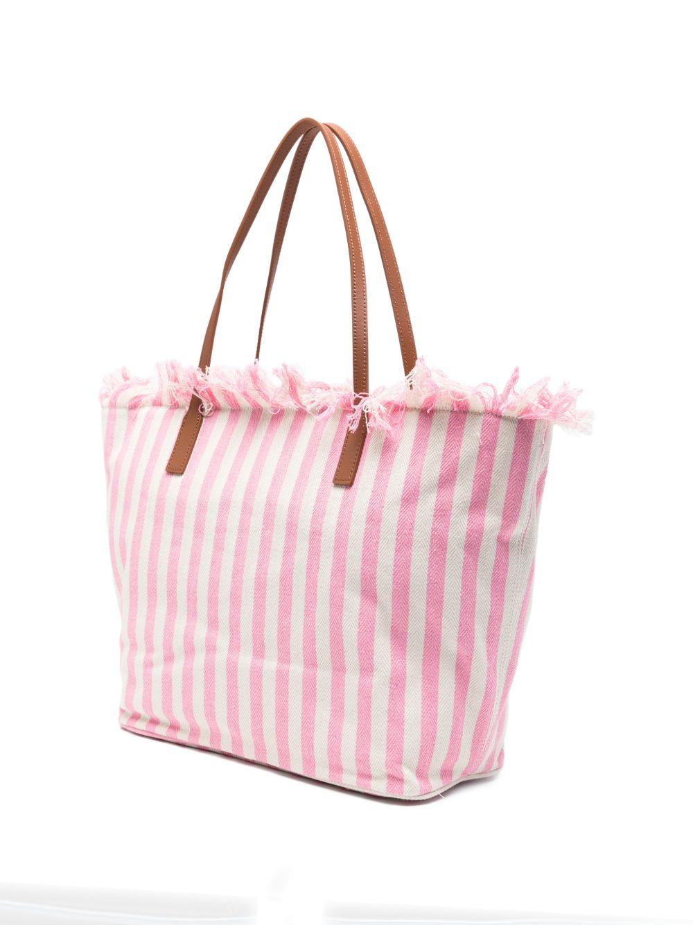 City Bag Midi Fringe CBMF00101764L STRIPES 21 MC2 SAINT BARTH 