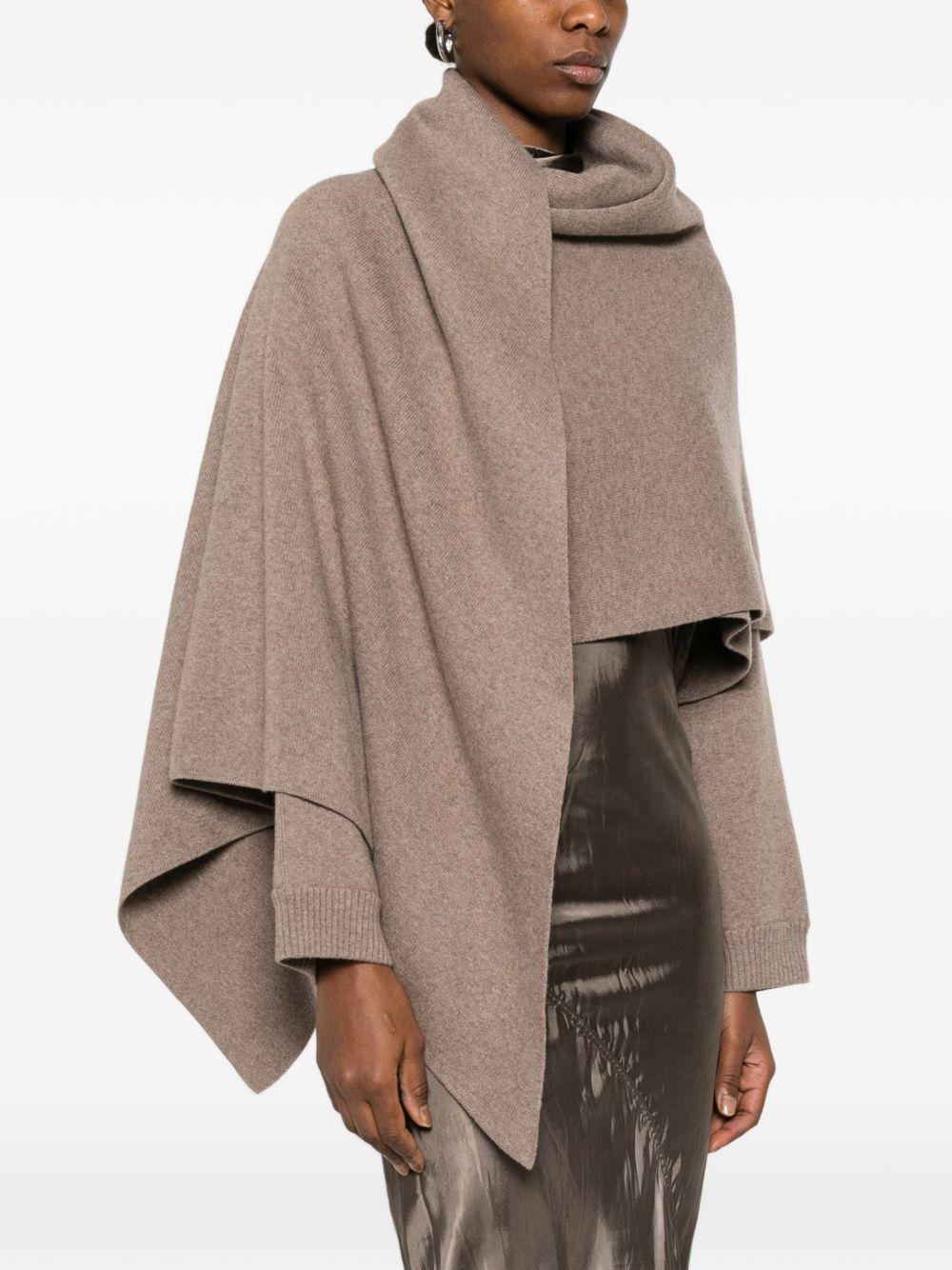 Poncho Sweater 299426 BEIGE MAGDA BUTRYM 