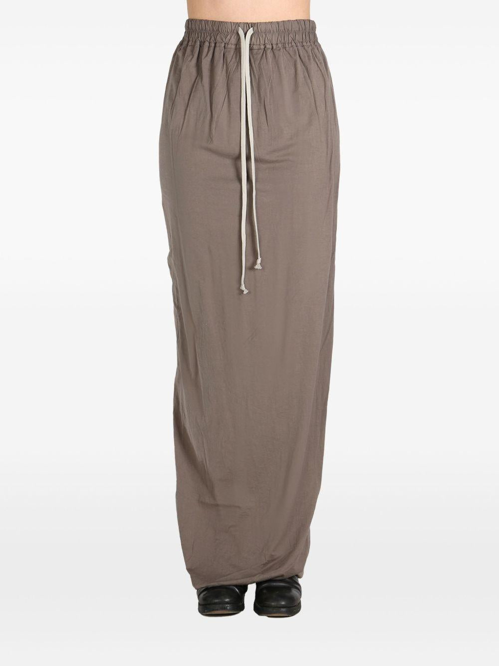 Pillar maxi skirt DS01E3332BHDB 34 DUST RICK OWENS DRKSHDW 