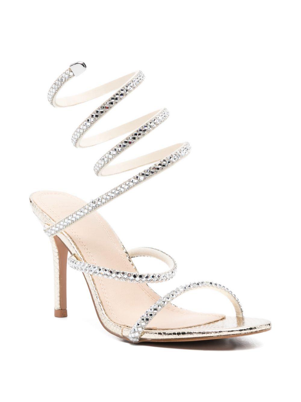 Scarpe a spirale decorate SH378ORO62P ORO TWENTY FOURHAITCH 