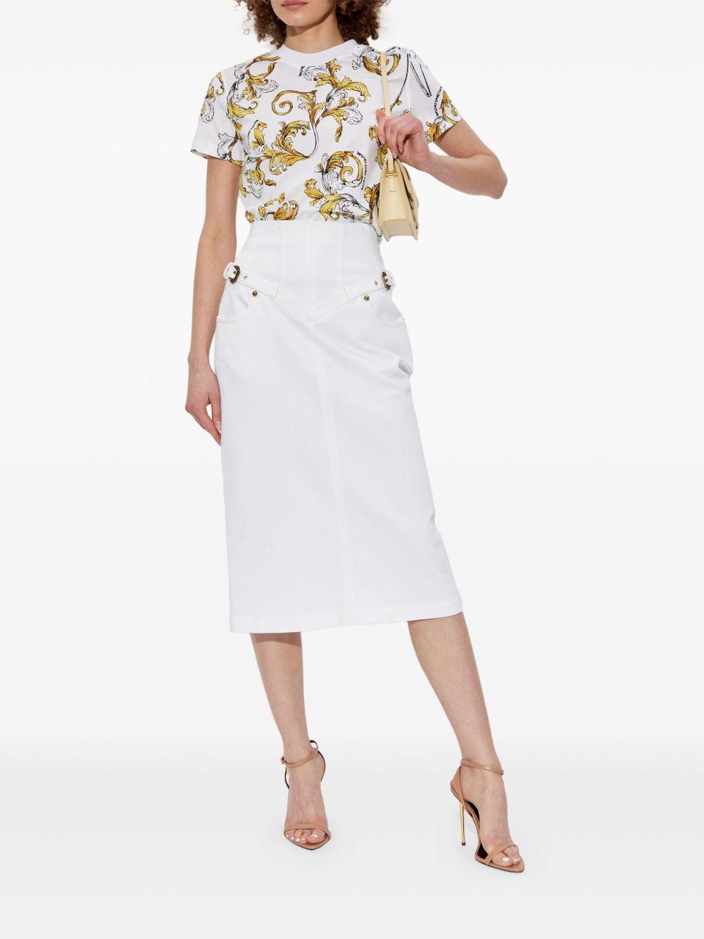  78HAH613JS458 G03 WHITE GOLD VERSACE JEANS COUTURE 