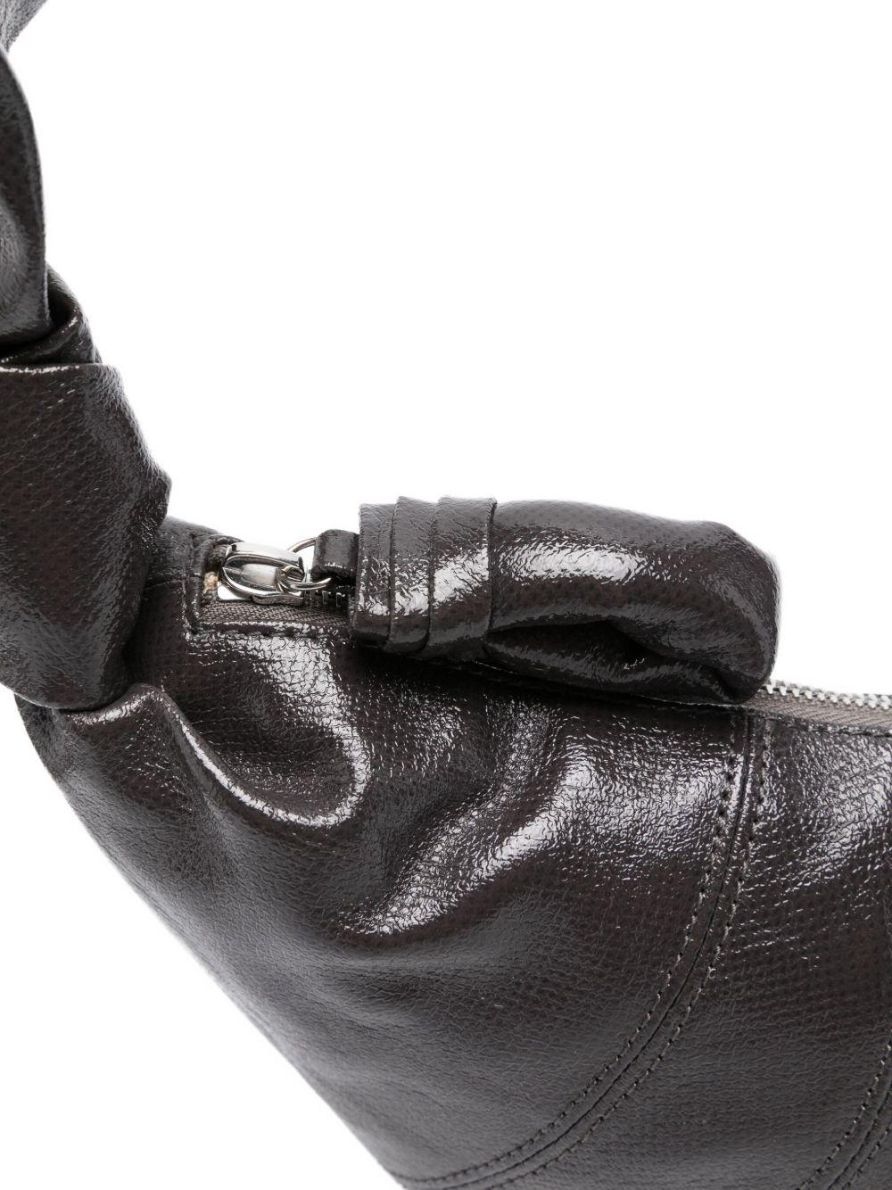 Black Small Croissant Bag BG0003LF1329 GR102 MINK LEMAIRE 