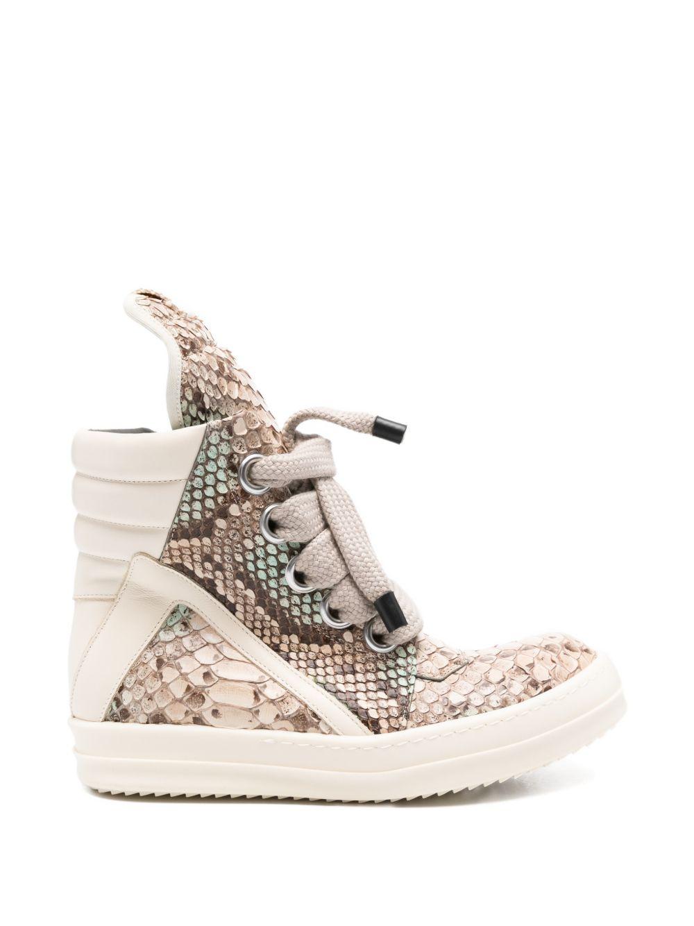 Jumbolace Geobasket RP01F6898LPY35W 3511 PHYTHON RICK OWENS 