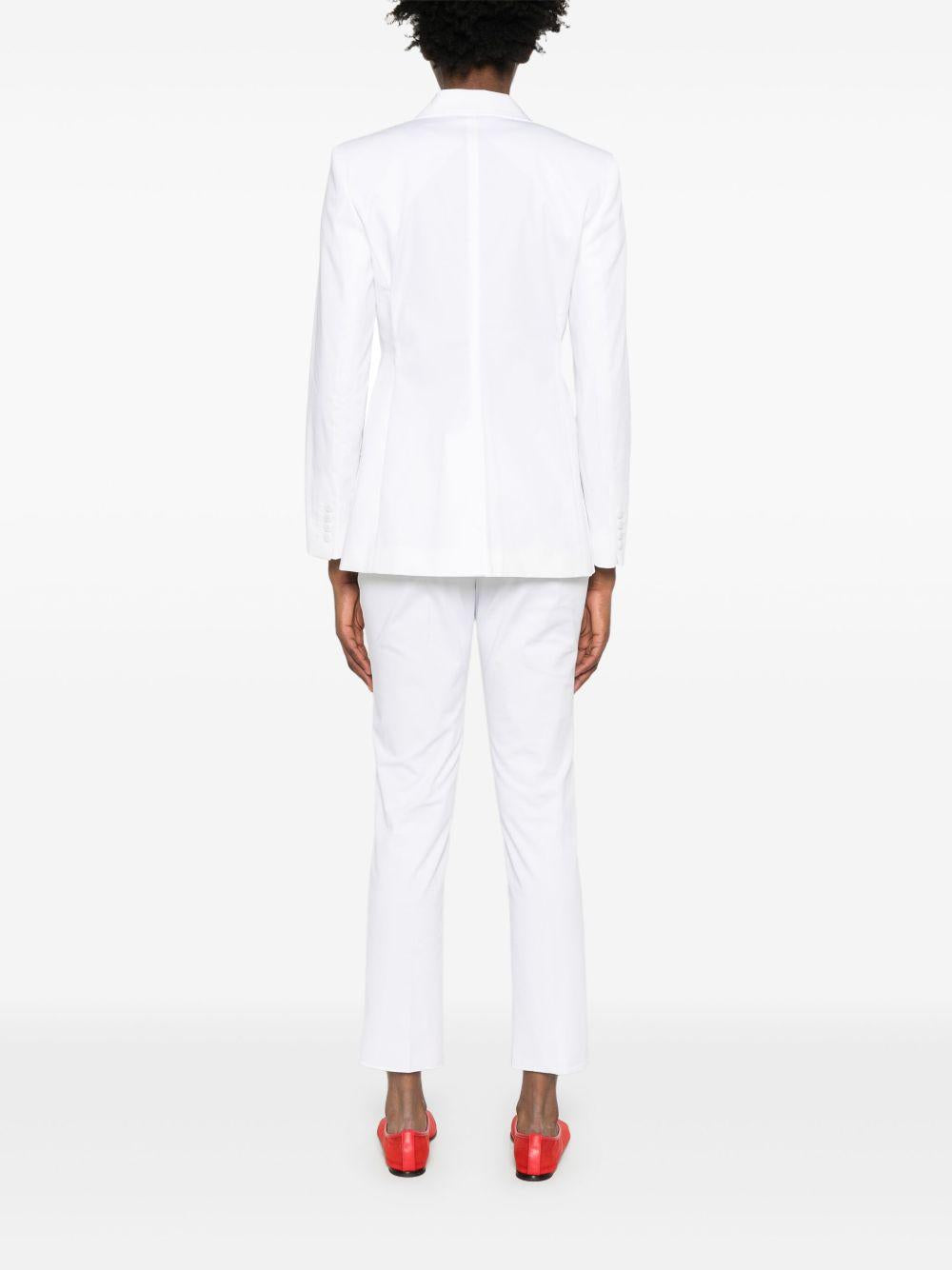 Tailleur monopetto YUPPYMM10289 001 BIANCO MAX MARA STUDIO 