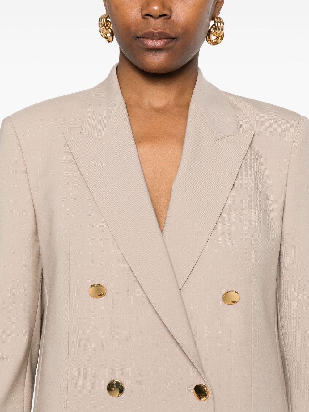 Abito doppiopetto con rever a lancia TJASMINE10BAD340179U ET823 TAGLIATORE 
