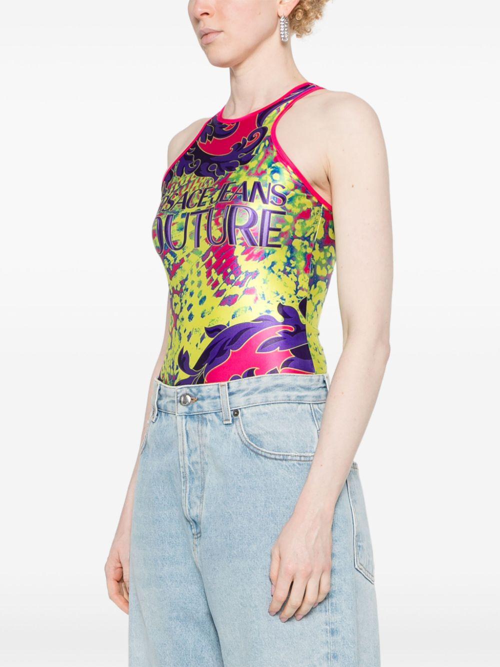  76HAM2P3JS345 609 ANIMALIER VERSACE JEANS COUTURE 