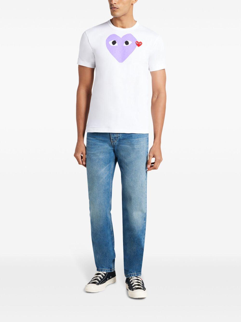  P1T106 PURPLE COMME DES GARCONS PLAY 