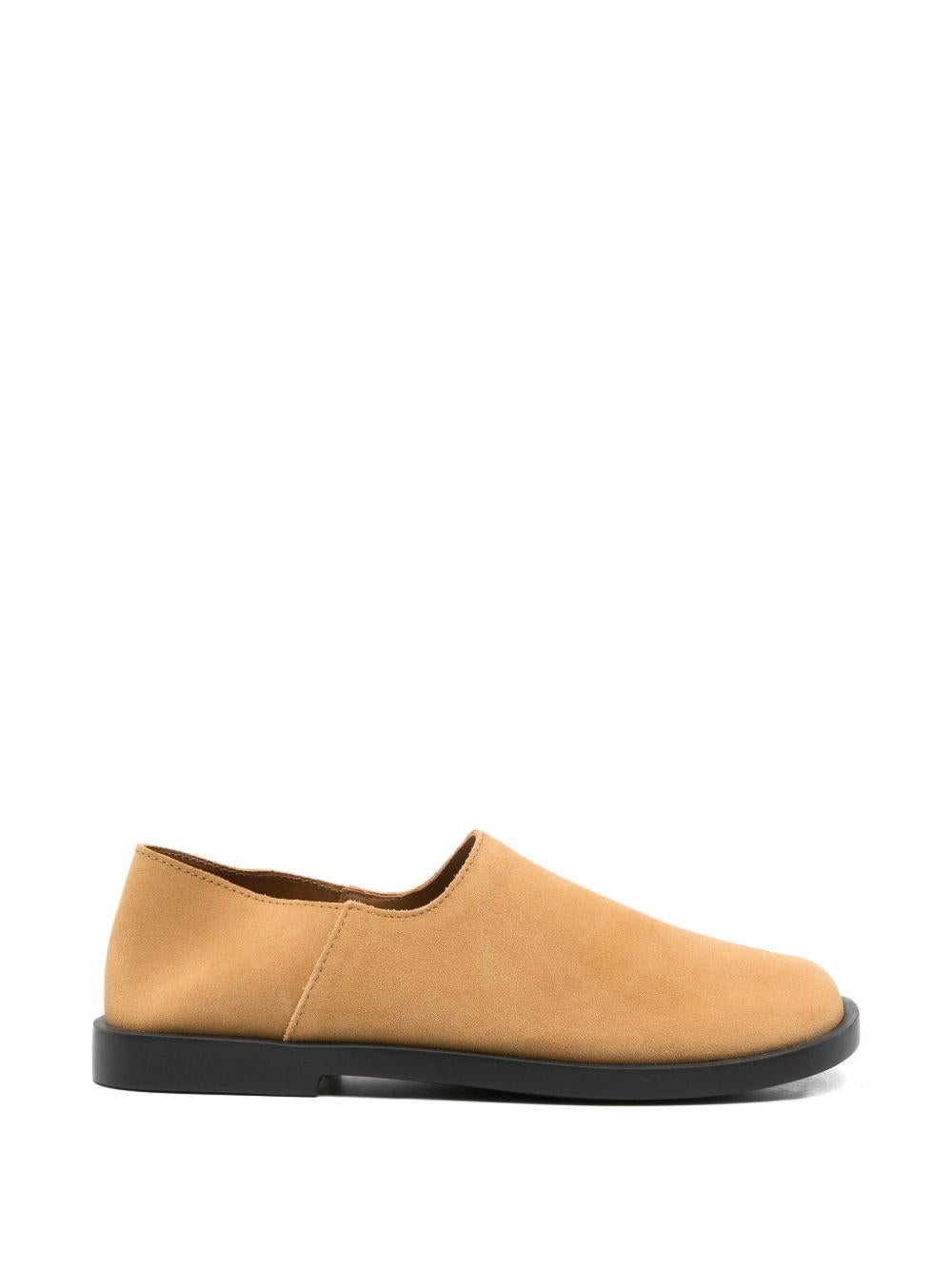 Scarpe senza lacci K101089 002BROWN CAMPER 