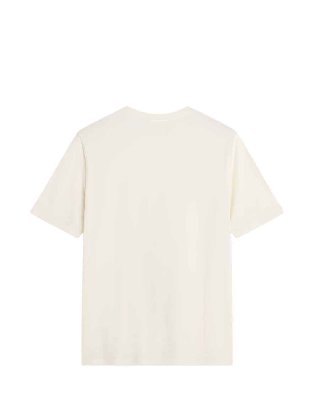 T-shirt con applicazione PM00107KJ7026 0063 NOBLE BEIGE MAISON KITSUNE 